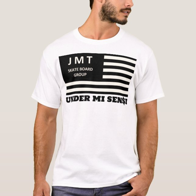 UNTER MI SENSI. Männer Basic T-Shirt (Vorderseite)