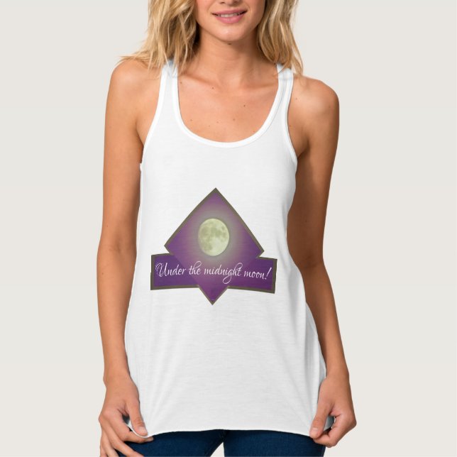 unter Mitternachtsmond! Tank Top (Vorderseite)