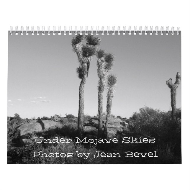 Unter Mojave-Himmeln… Kalender (Titelbild)