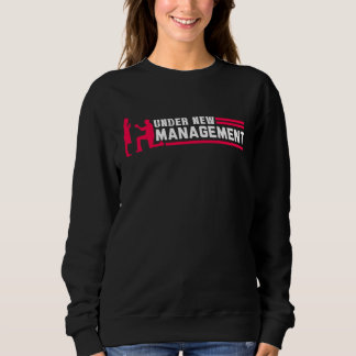 Unter neuer Leitung Hochzeit Männer Junggesellenab Sweatshirt