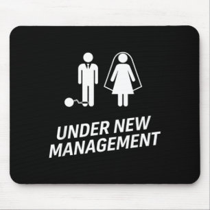 Unter neuer Leitung Lustiger Hochzeits-Ehemann-Bal Mousepad