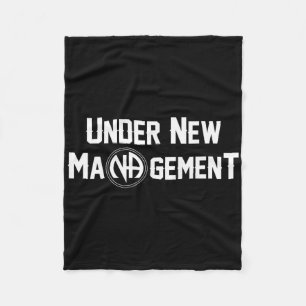 Unter neuer Leitung Narcotics Anonymous Design Fleecedecke