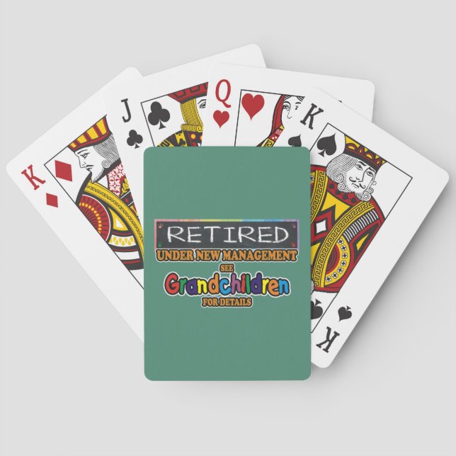 unter neuer Leitung Spielkarten (Rückseite)