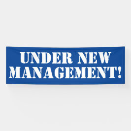 Unter "Neues Management Banner" Banner