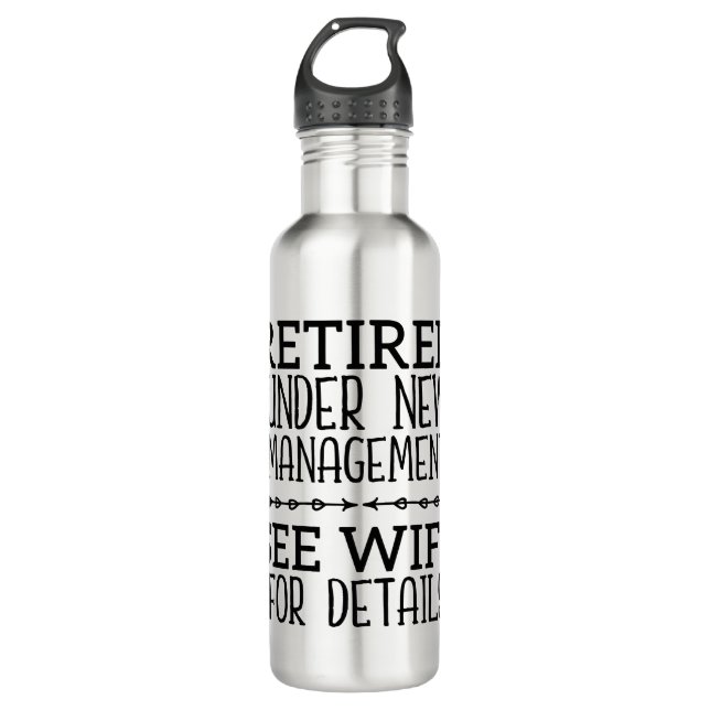 Unter "Neues Management" nachgelesen siehe Ehefrau Edelstahlflasche (Vorderseite)