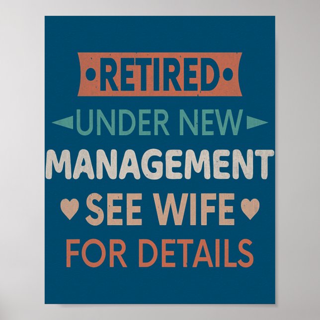 Unter "Neues Management" nachgelesen siehe Ehefrau Poster (Vorne)