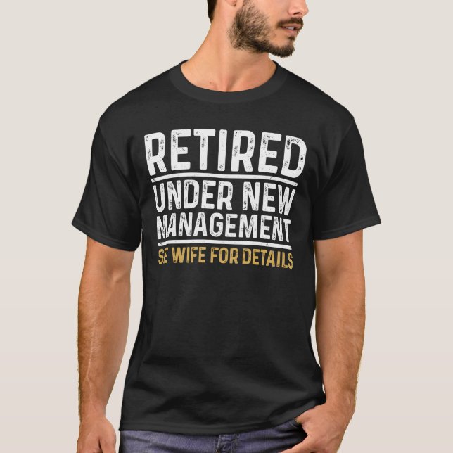 Unter "Neues Management" nachgelesen siehe Ehefrau T-Shirt (Vorderseite)