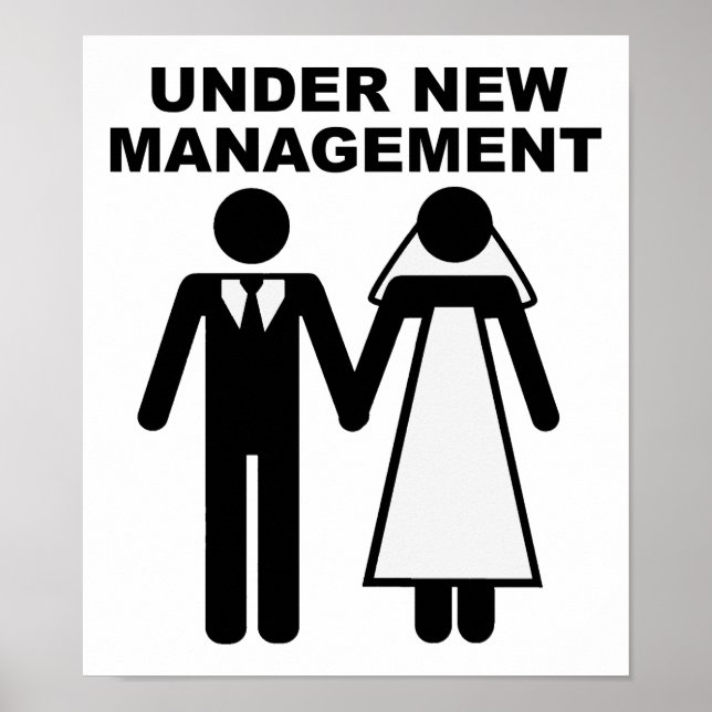 Unter "New Management Funny Poster" Poster (Vorne)