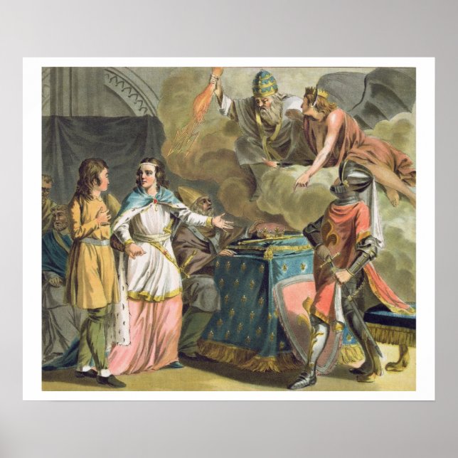 Unter Philippe le Bel (1268-1312) der Staat der Kr Poster (Vorne)