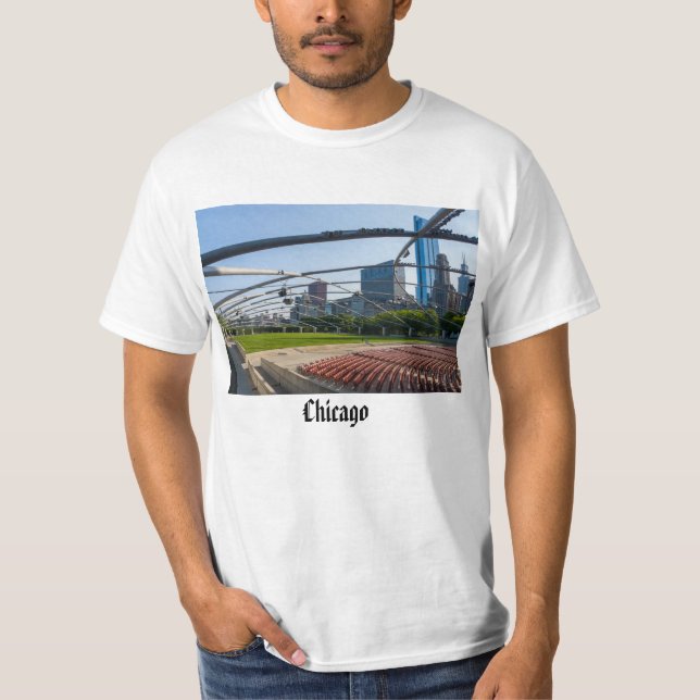 Unter Pritzker Pavilion T-Shirt (Vorderseite)