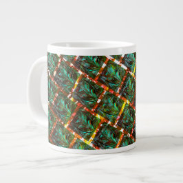Unter schmutzigen und rostigen Grillen Jumbo-Tasse