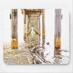 Unter Scripps Pier Mousepad