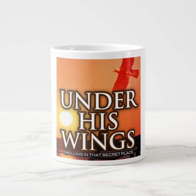 Unter seinen Winkeln inspirierende Tasse (Vorderseite)