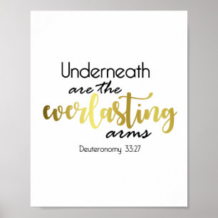 Unter sind die ewig Arm-Wand-Kunst Poster