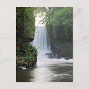 Unter Vermillion Fälle Postkarte