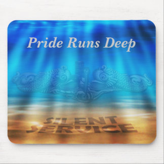 Unter Wasser-Mausunterlage-Silber Mousepad