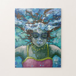 Unter Wasser-Schwimmen