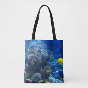 Unter Wasser Welt und Sommergeschichte Tasche