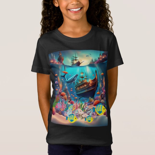 UNTER WASSERWONDER WORLD T-Shirt (Vorderseite)