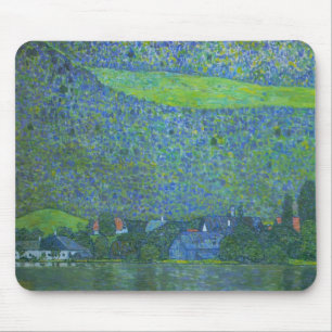 Unterach am Attersee bei Klimt, Vintager Jugendsti Mousepad