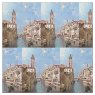 Unterbergers Venedig-Kunstgewohnheitsgewebe Stoff