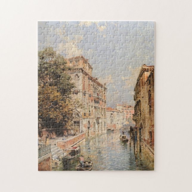 Unterbergers Venedig-Kunstpuzzlespiel (Vertikal)