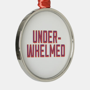 unterbewertet silbernes ornament