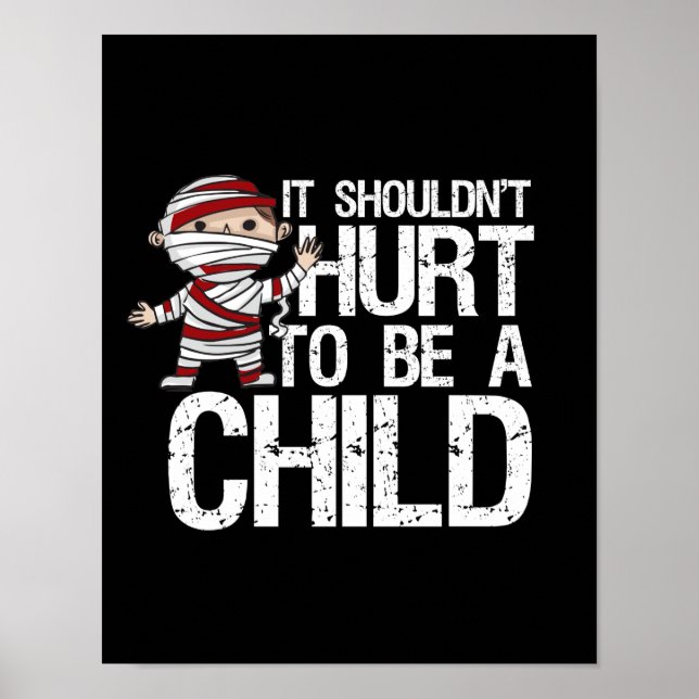 Unterbinden von Kindermissbrauch Sensibilisierungs Poster (Vorne)