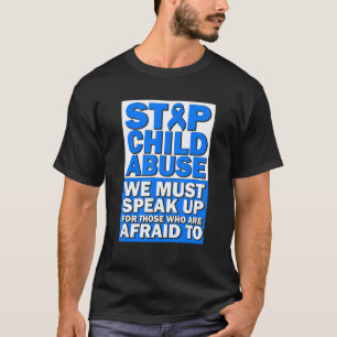 Unterbinden von Kindesmissbrauch muss sich für die T-Shirt
