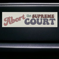 Unterbrechen der Pro-Choice-Car-Aufkleber des Ober