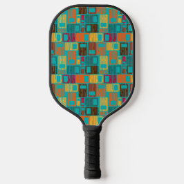 Unterbrechte Rechtecke Pickleball Schläger