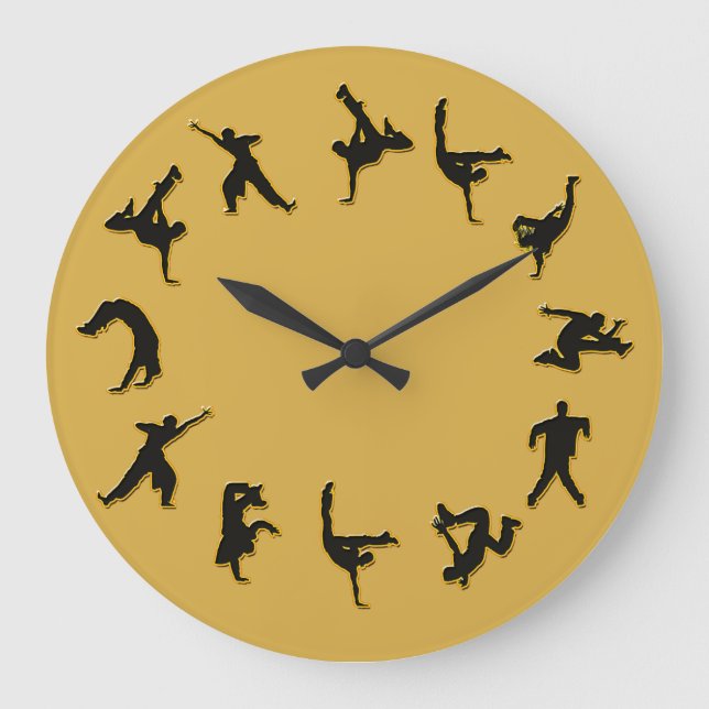 Unterbrechungsuhr Große Wanduhr (Vorderseite)