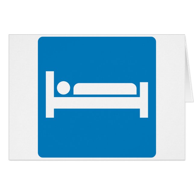 Unterbringenlandstraßen-Zeichen (Vorderseite (Horizontal))