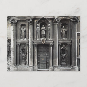 Untere Hälfte der Fassade, 1637-41 Postkarte