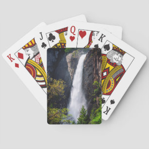 Unterer Wasserfall des Yosemite Cascading Spielkarten
