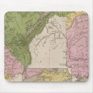 Unteres Kanada und Neubraunschweig Mousepad