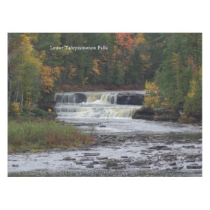 Unteres Tahquamenon Falls Tischtuch Tischdecke
