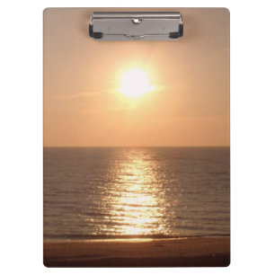 Untergehende Sonne Klemmbrett