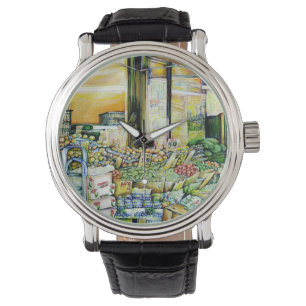Untergrabung künstlerischer Gentrifizierung Armbanduhr