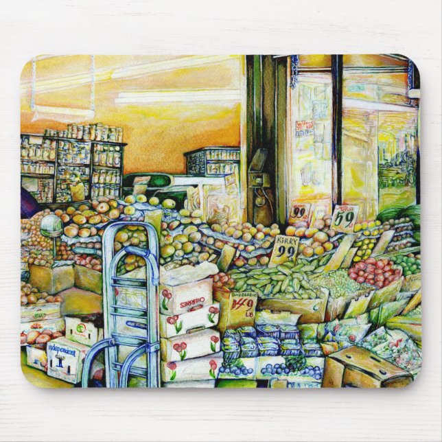 Untergrabung künstlerischer Gentrifizierung Mousepad (Vorne)