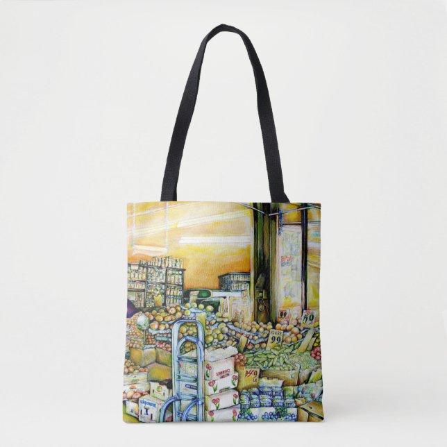 Untergrabung künstlerischer Gentrifizierung Tasche (Vorderseite)