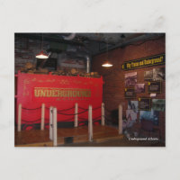 Untergrund Atlanta Post Card