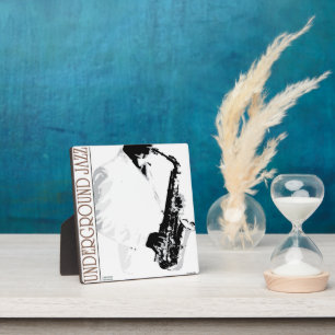Untergrund Jazz Plaque Fotoplatte