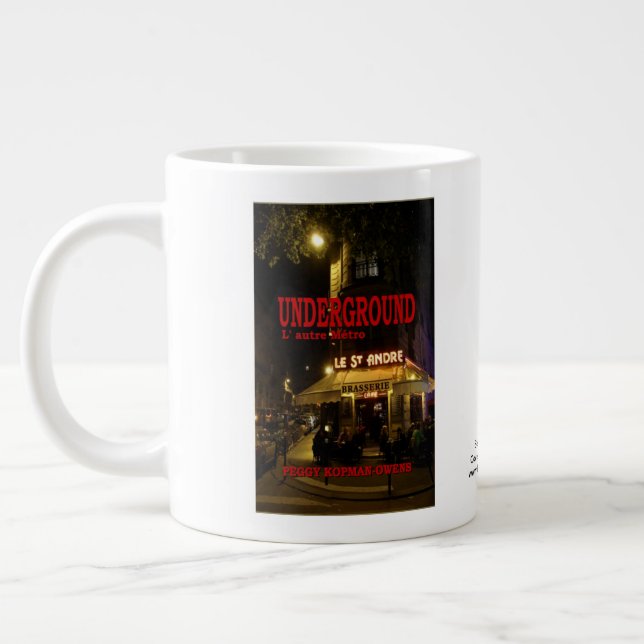 ‚Untergrund L'autre Métro‘ Jumbo-Tasse (Links)