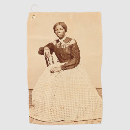 Untergrund Railroad Abolitionist Harriet Tubman Golfhandtuch