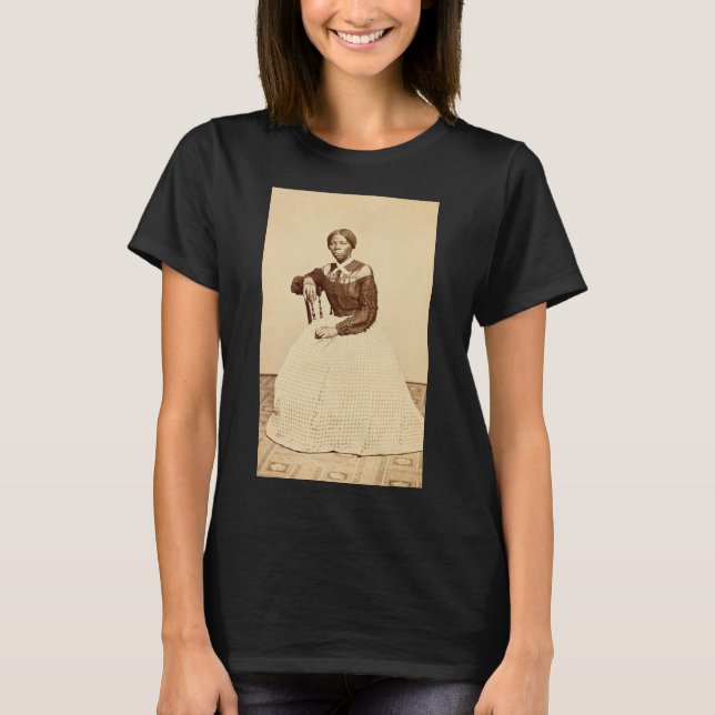 Untergrund Railroad Abolitionist Harriet Tubman T-Shirt (Vorderseite)