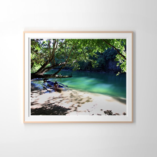 Untergrund River Beach Philippines Fotografie Poster (Von Creator hochgeladen)