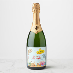 Unterhalb der maritimen Babydusche