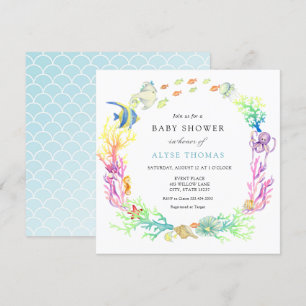 Unterhalb der Meerjungdusche Einladung