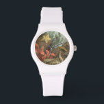 Unterhalb des Meeres Armbanduhr<br><div class="desc">Gehen Sie unter Wasser,  um das Meer mit all diesen verschiedenen Meereslebewesen zu erkunden. Dieses Vintage Kunstwerk ist eine perfekte Ergänzung für alle Seemannliebhaber. Es fängt Meereswelt mit Seestern,  Seetang,  Algen und anderen Meereslebewesen ein. Holen Sie sich noch heute Ihren Kunstdruck auf Ihr Produkt.</div>